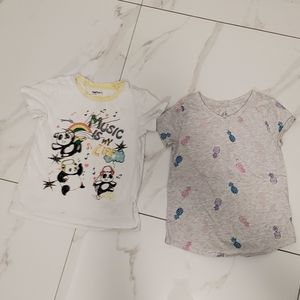Girls T-Shirts, size 6/7